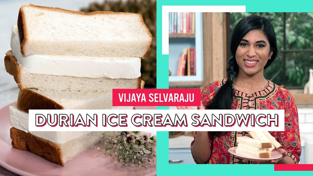 Durian Ice Cream Sandwich | Vijaya Selvaraju | Tastemade