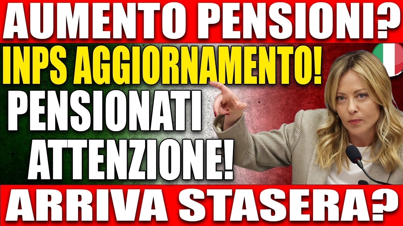 Breaking News Pensioni | Nuovo Aumento INPS in Arrivo | Impatto su Assegni e Pagamenti