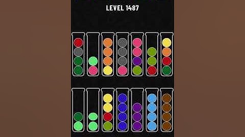 Ball Sort Puzzle - level.1487