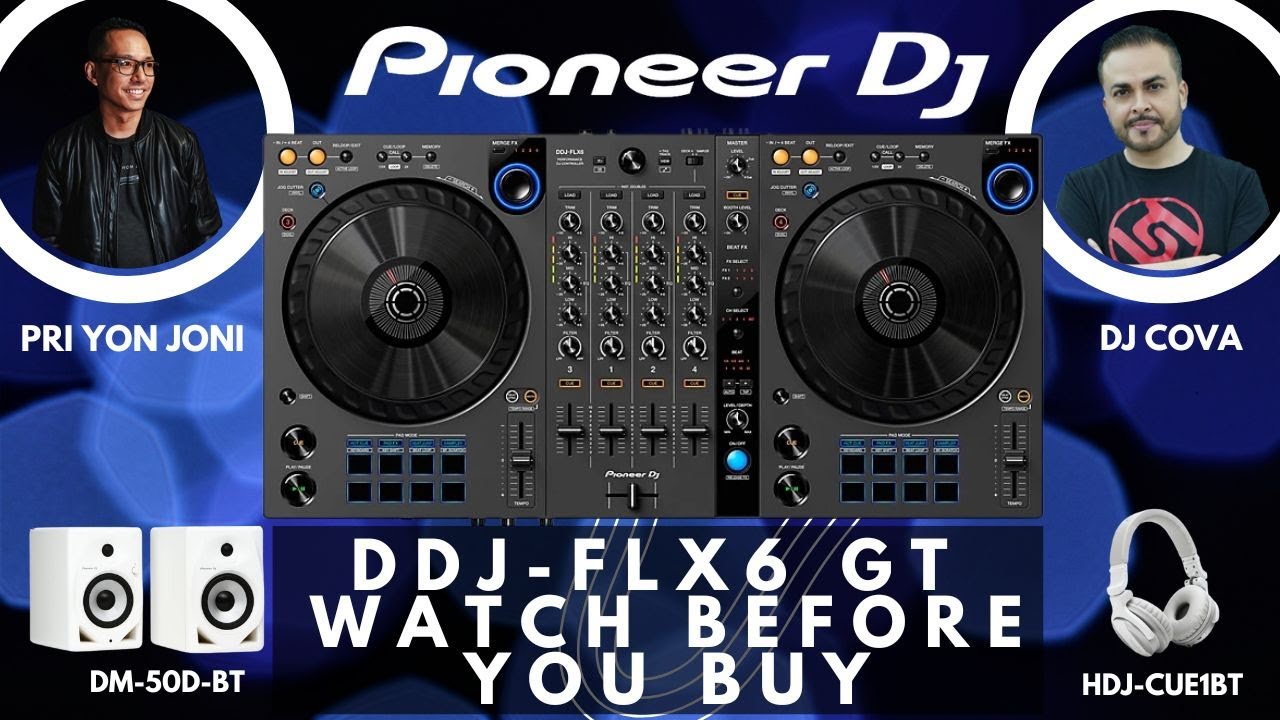 Pioneer DDJ-FLX6-GT nuevo controlador compatible con Rekordbox, Serato,  Virtual DJ y Traktor Pro 3