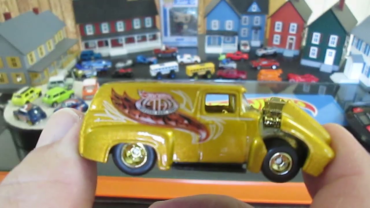 56 FORD TH - Hot Wheels T-Hunt w/Real Riders Toy Diecast Truck