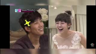 Taecyeon jealous to Nichkhun | We Got Married Teacyeon and Emma Wu
