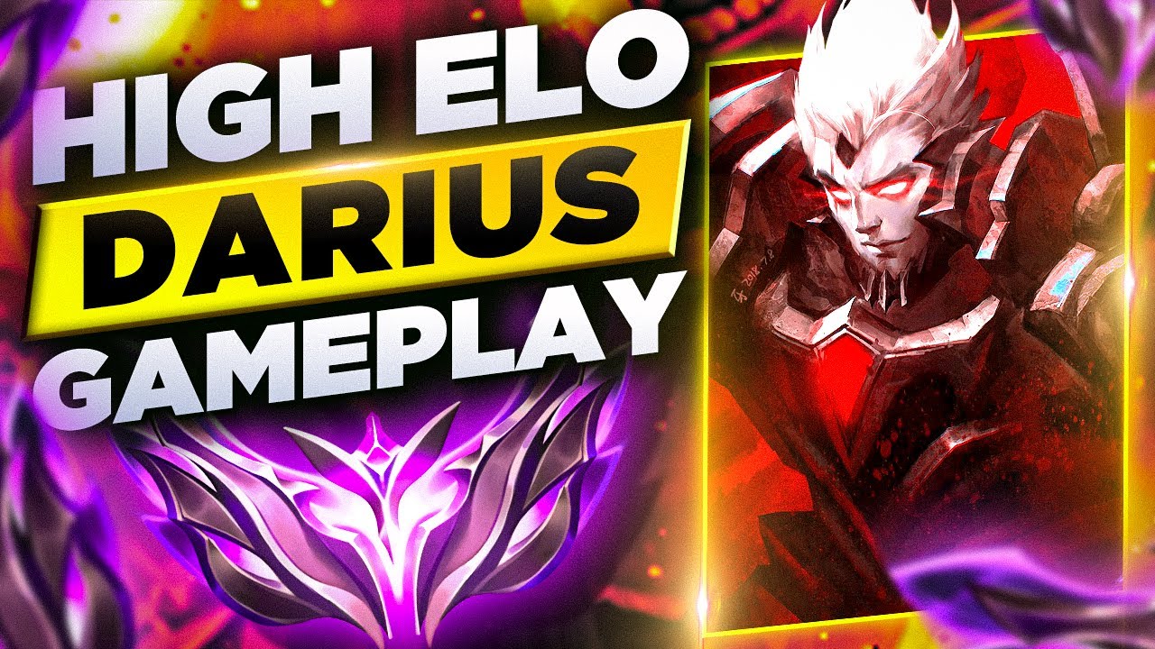 RED + PRESTIGE GOD KING CUSTOM SKINS - S13 High Elo Darius Gameplay - Best  Darius Builds 