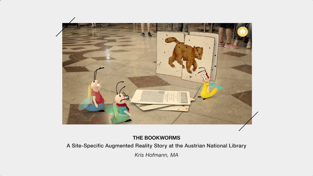 The Bookworms AR - AR/VR presentation