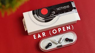Nothing Ear (Open) Unboxing &amp; First Impressions | Lightweight &amp; Great Sound 🚀