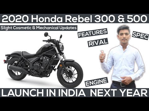 2020 Honda Rebel 300 And 500 Launch In India Next Year