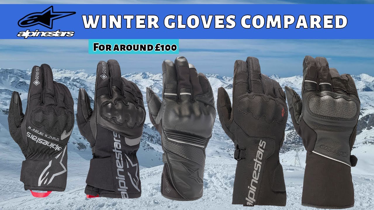 THE BEST WINTER MOTORCYCLE GLOVE OF 2025 - Alpinestars Winter Glove Comparison