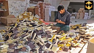 How Paint Brushes Are Made In Factory Process Paint Brush Manufacturing Process