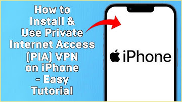 How to Install & Use Private Internet Access PIA VPN on iPhone   Easy Tutorial