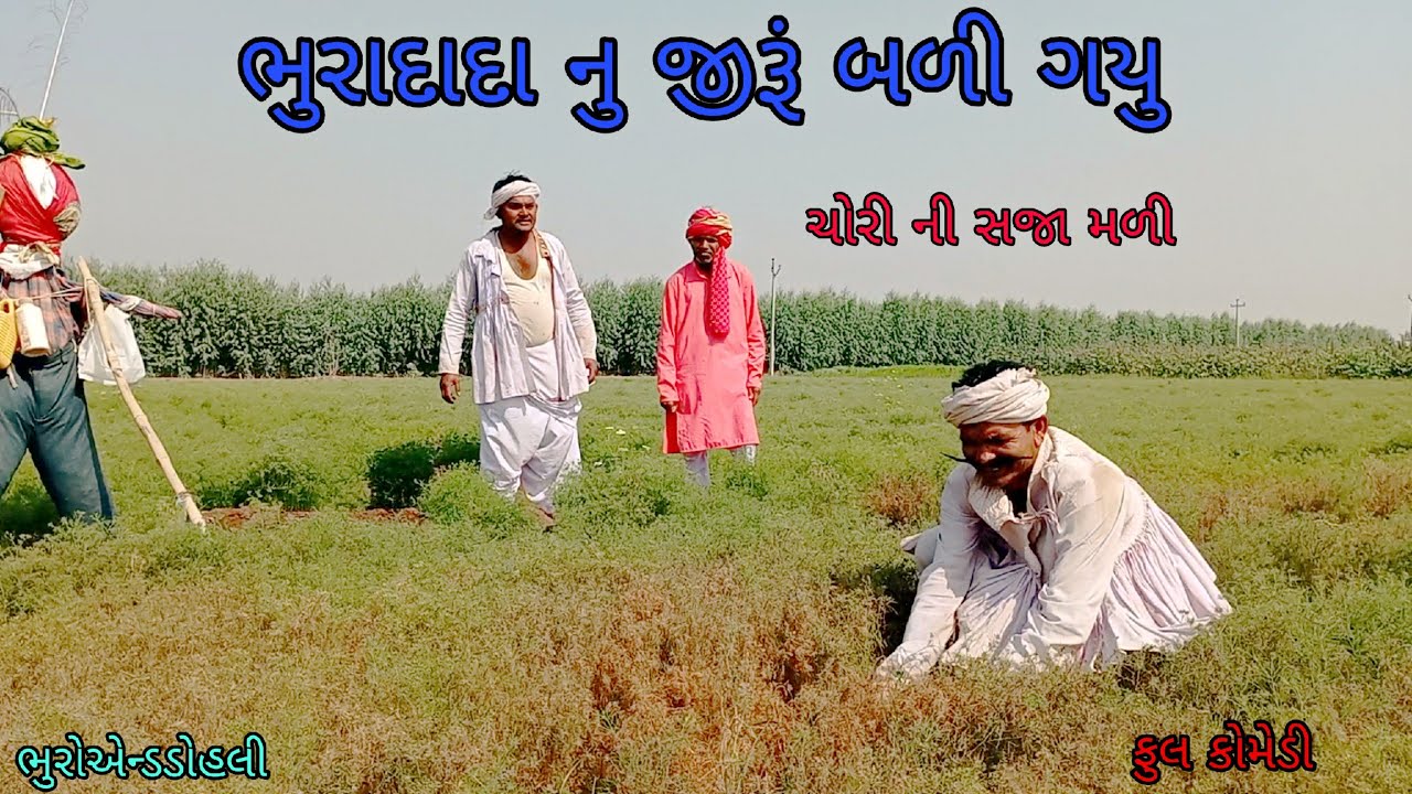 ભુરાદાદા નુ જીરૂં બળી ગયુ |bhuroanddohali |gujarativideo |gujaratinatak
