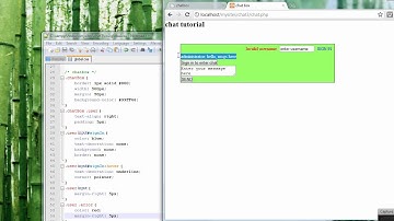 chat/shoutbox tutorial using php, jQuery, and AJAX - part 1