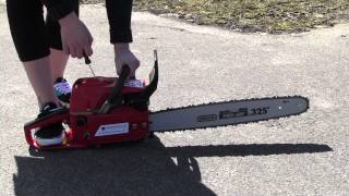 Starting A Chainsaw F