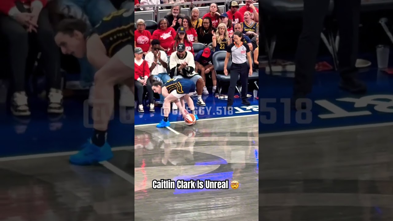 ⁣Caitlin Clark unreal pass 🤯#caitlinclark #wnba #basketball