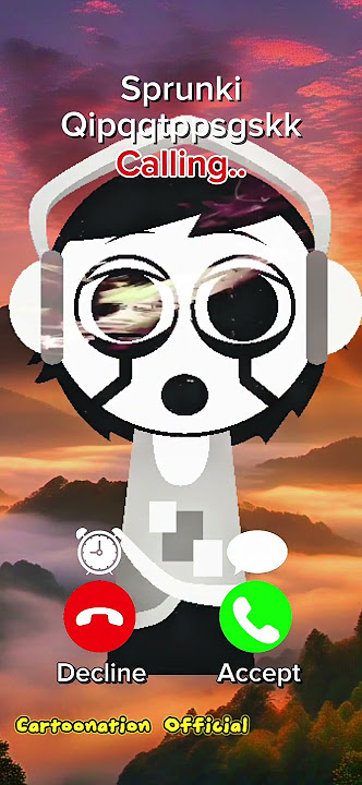 Eyaaaa..... Sprunki Qipqqtppsgskk calling 🤙😎 #sprunki #incredibox #call #prank #ringtone #animated