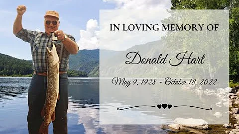 Lovingly Remembered Donald Hart