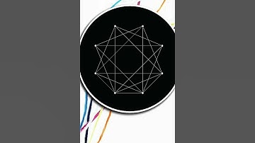 The Secrte Of String Art By White Color # Shorts