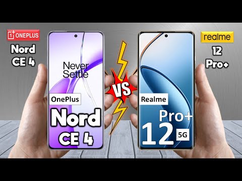 OnePlus Nord CE 4 Vs Realme 12 Pro Plus - Full Comparison 🔥 Techvs