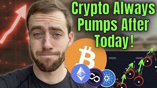 Crypto Always Pumps After Today! (ONE VERY STRONG CORRELATION TO WATCH)