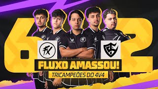 FLUXO ATROPELOU A TEAM SOLID E FOI CAMPEÃO DO 4V4 | RODADA 16 | #FFWSBR