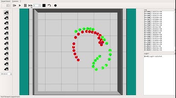 A Minimalistic Approach to Segregation in Robot Swarms - 2 class 10 clusters #2