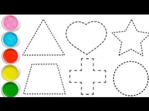 Shapes drawing for