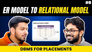 Lecture 8: Transform ER Model to Relational Model || ER-Diagram to Tables
