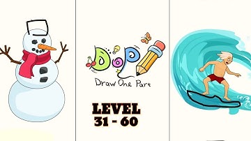 DOP - 1 | draw one part | level - 31 - 60 | gameplay video | #dop #gameplay
