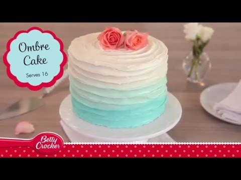 Blue Ombre Cake Recipe - Betty Crocker™