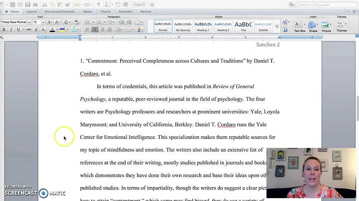 Master the art of annotated bibliography with this sample