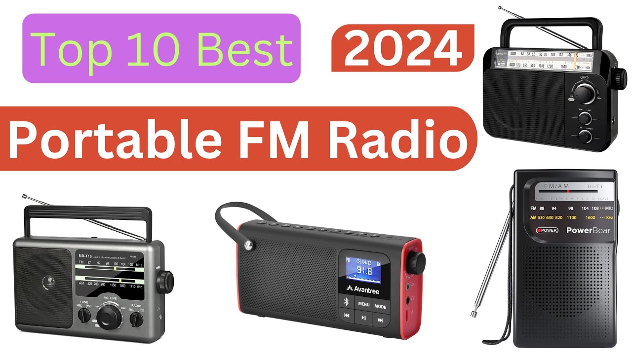 Top 10 Best Portable FM Radio in 2024 Rechargeable Bluetooth Speaker