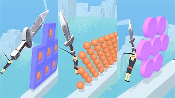 Rolly Slice! Very Satisfying And Relaxing ASMR Slicing Game