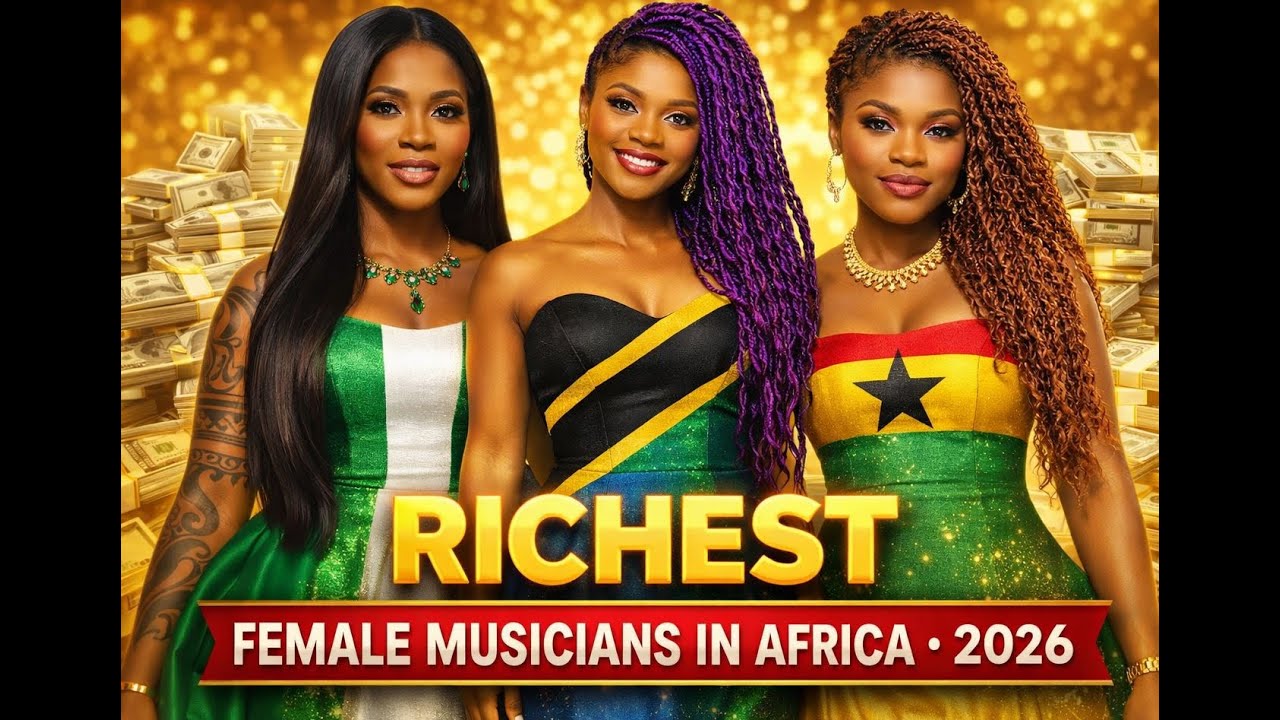 top 10 richest female musicians in Africa 2026 networth revealed 