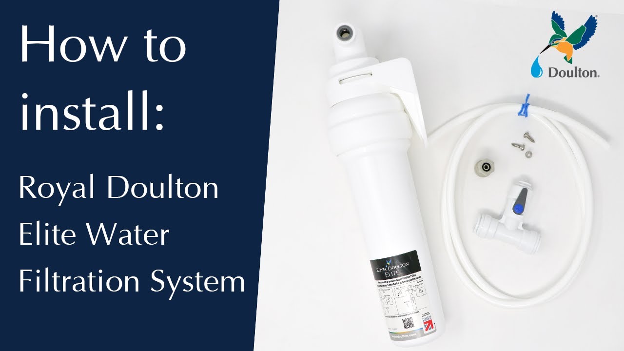 How to install Royal Doulton® ELITE Water Filtration System in under 3