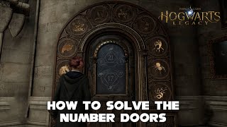 Hogwarts Legacy - How To Solve The Number Doors In Hogwarts Legacy