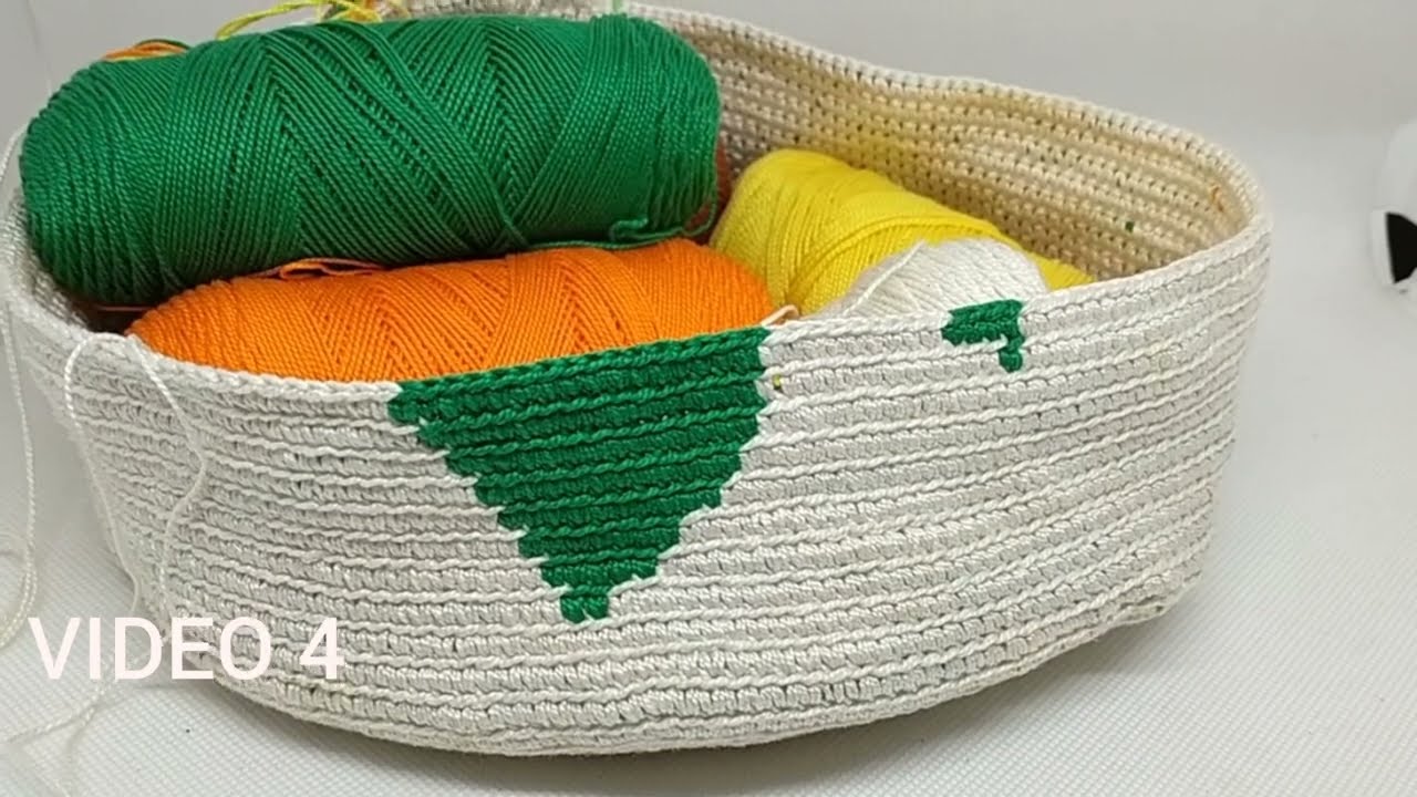 VIDEO 4 mochila wayuu girasol desde cero