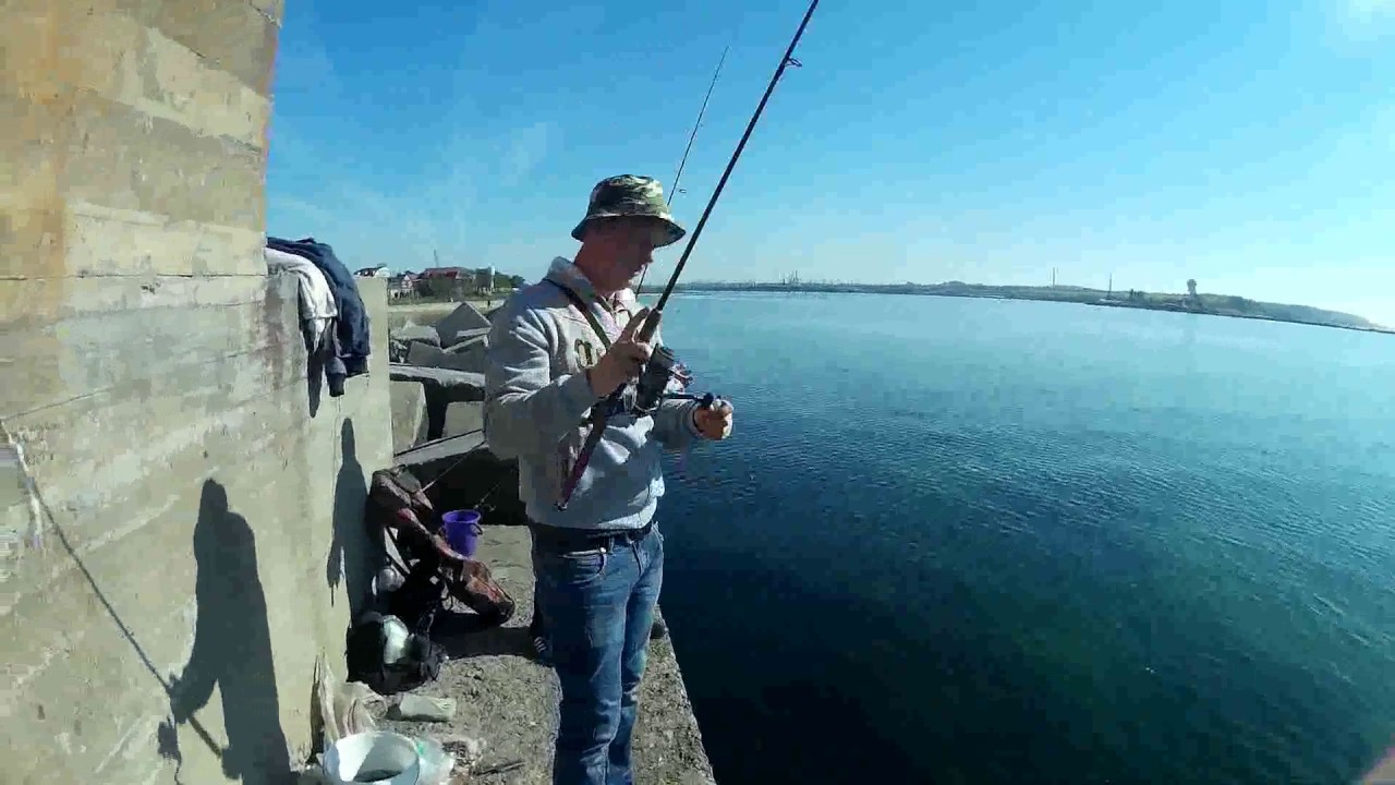 Морская Рыбалка Одесса Май 2017/Sea Fishing Odessa May 2017 YouTube