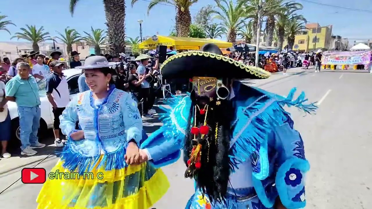 PASACALLE CHUTAS CHOLEROS RESIDENTES DE LA ISLA ISCAYA UNICACHI  Tacna Perú 01/03/2026