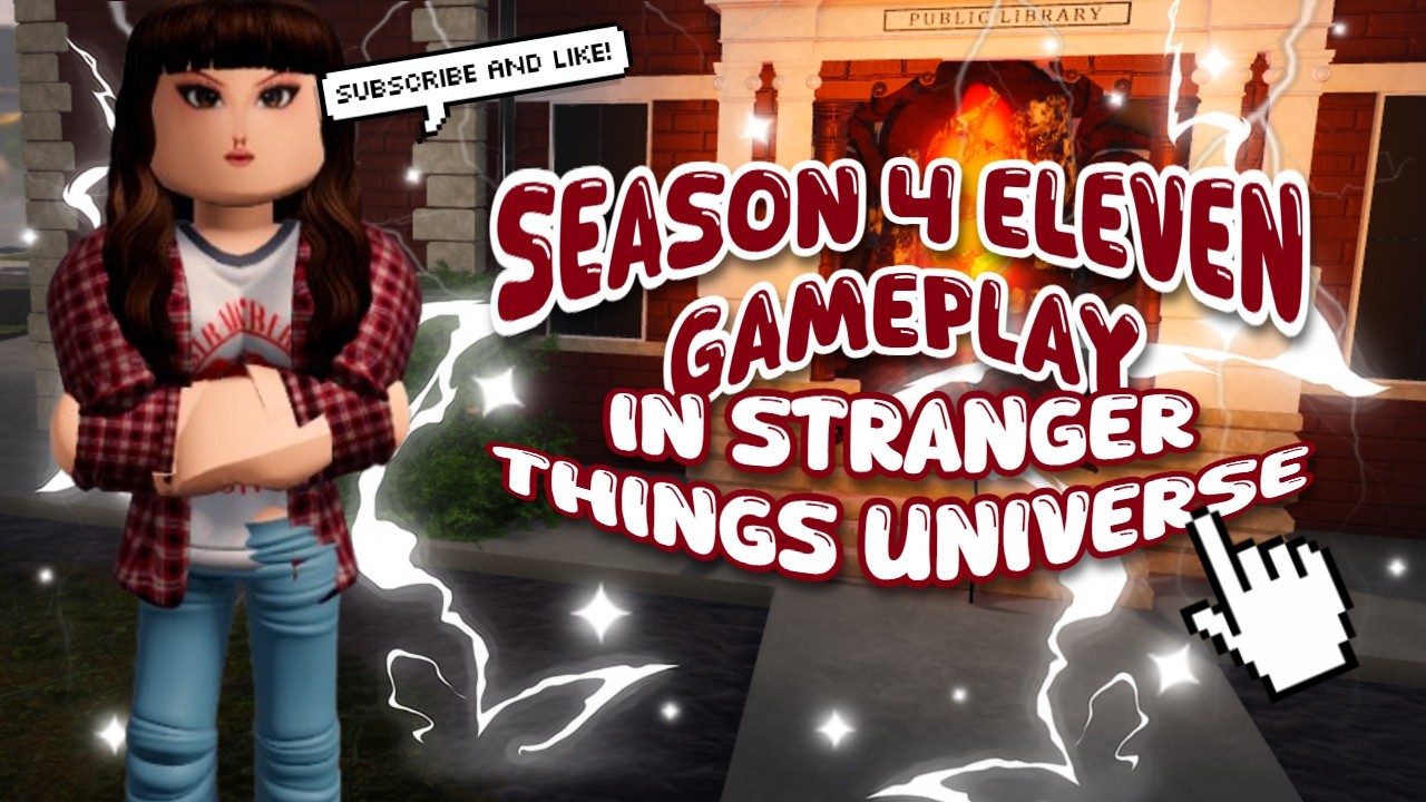 ELEVEN SEASON 4 GAMEPLAY IN STRANGER THINGS UNIVERSE | ROBLOX | - YouTube