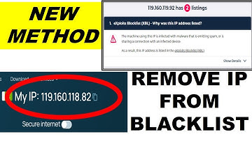 How To Remove IP Address From Blacklist | New Method