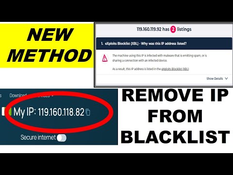 Video: How To Remove A User From The Blacklist