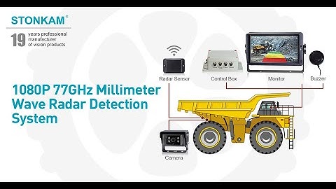 1080P 77GHz Millimeter Wave Radar Detection System