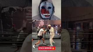 Ryan Garcia hitting pads #ryangarcia #padwork #boxing #boxeo #speed #fastaf