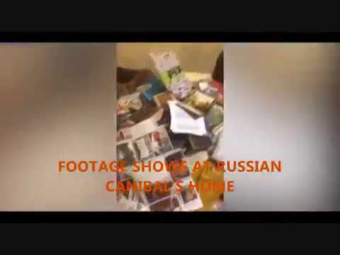 Footage shows into russian canibal's home, dmitry baksheev and nata...