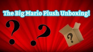 The Big Mario Plush Unboxing