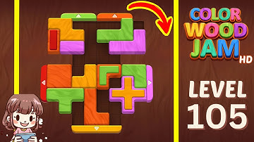 Color Wood Jam Level 105 Solution Walkthrough