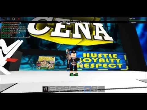Wwe Roblox John Cena Entrance Youtube - how to set lights in wwe2k18 roblox youtube