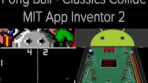 Pong Pinball - MIT App Inventor 2 Tutorial