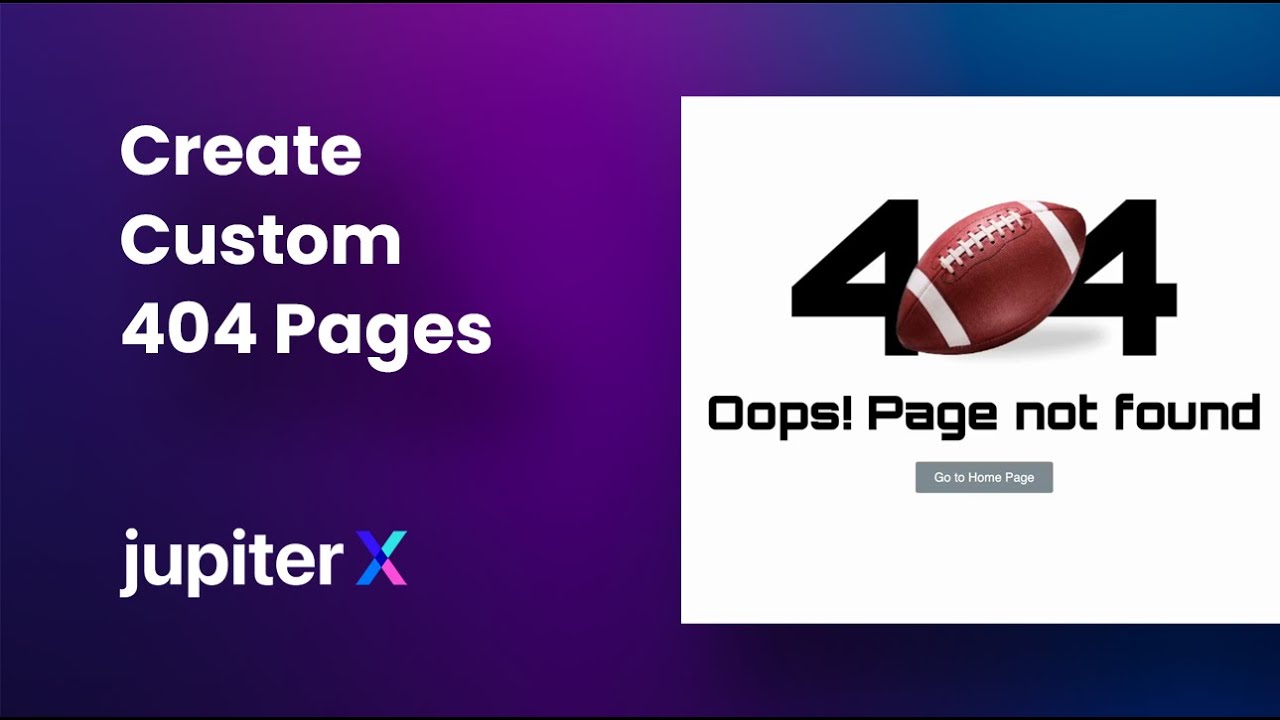 Designing a Custom 404 Page with JupiterX - JupiterX Help Center