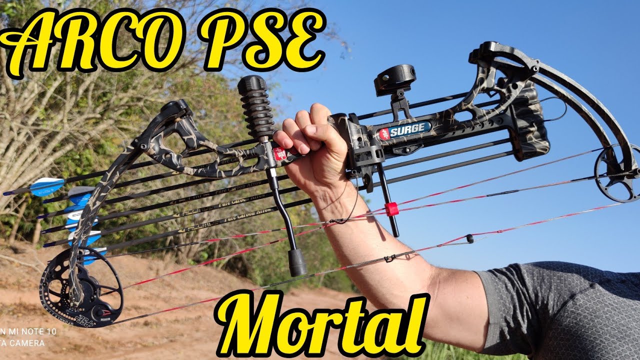 PSE SURGE 70LB UM ARCO COMPOSTO PRATICO, PRECISO E MUITO POTENTE ARCO E FLECHA