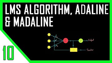 LMS Algorithm, ADALINE v/s PERCEPTRON, MADALINE | Neural Networks